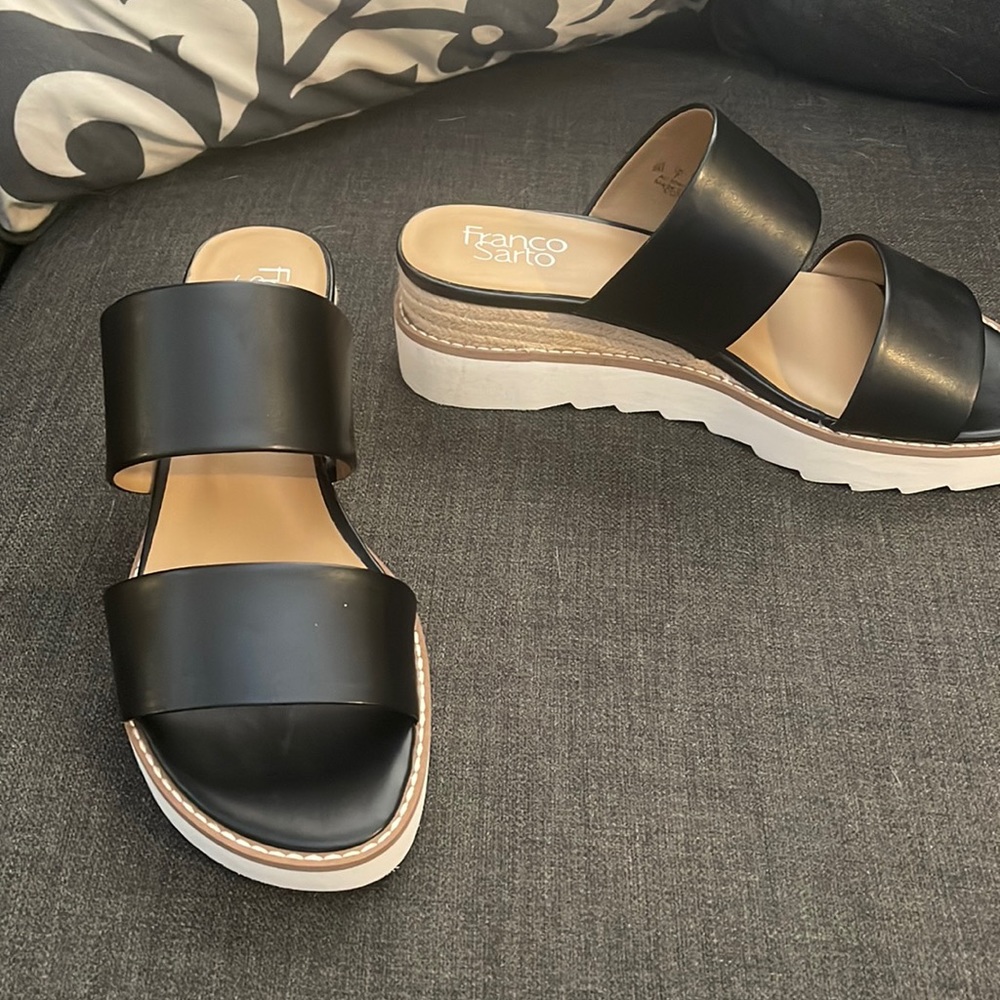 Franco Sarto small wedge shoes. Super cute and super comfortable! NWOT